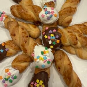 Chocolate Dipped Koulourakia